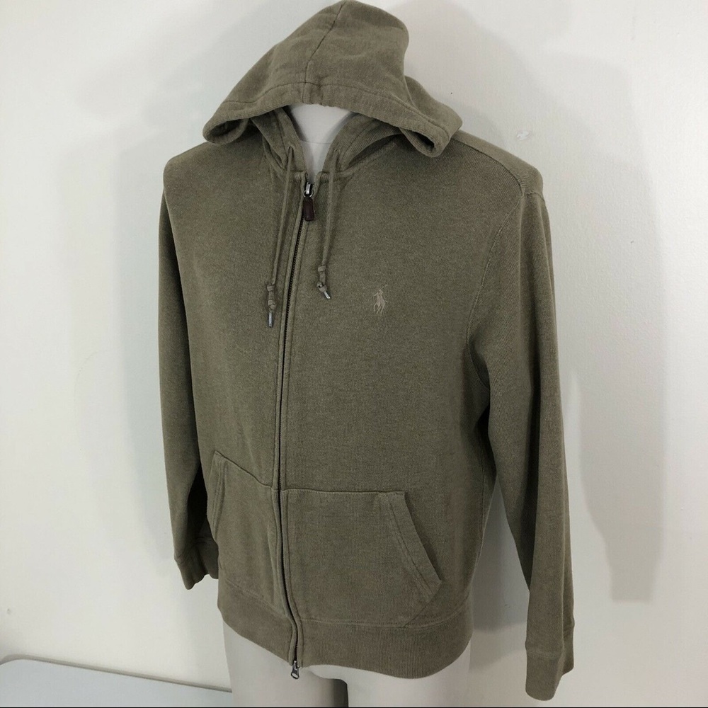 VINTAGE Polo Ralph Lauren Pony Zip Hoodie